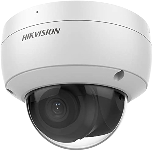 HIKVISION 4MP Vandal Built-in Mic Dome Network Camera - #1023