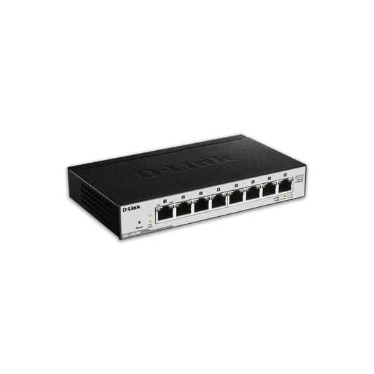 8port D-Link Smart Managed Gigabit Desktop PoE Switch DGS-1100-08P #107