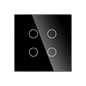 ZigBee 4 Gang Switch - Black