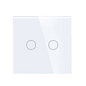 Smart Home Wifi  2 Gang Switch - White