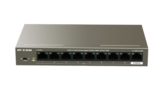 F1109P-8-63W 8-PoE 63W