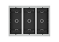 MD06/MD12 in wall box(three module)