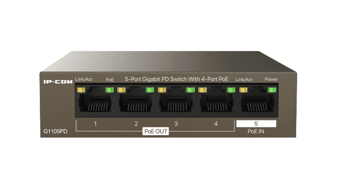 G1105PD 4-PoE Gigabit 22W