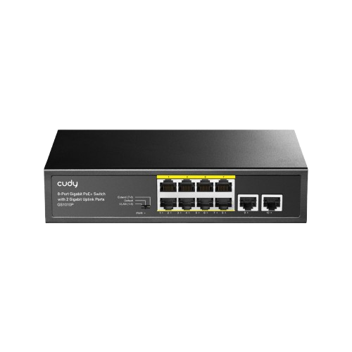 Cudy 8 Port PoE+ Switch with 2 Uplink Ports 120W, 8 10 ... #1170