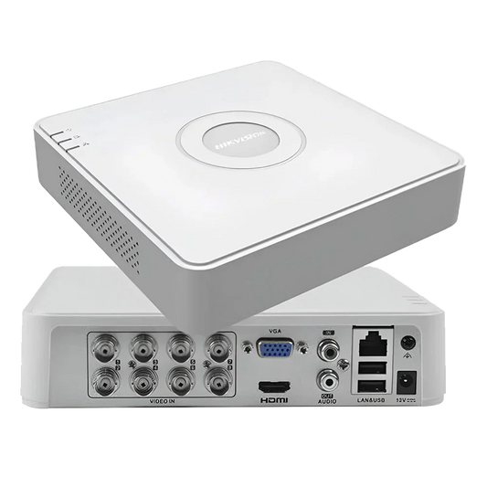 hikvision 8 Channel Penta-brid 4M-N/1080P Cooper 1U Digital Video Recorder #1200