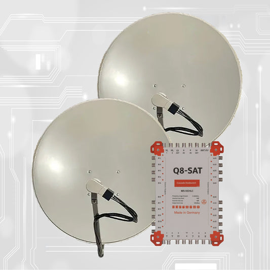 German central satellite system 32 points AFFAN TECH(Q8sat)