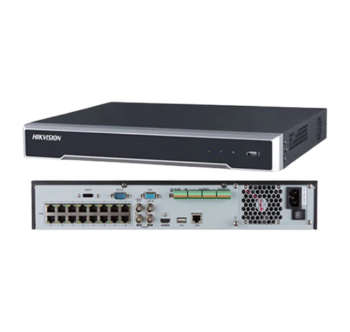 HIKVISION DS-7616N-K2-16P 16-ch 1U 4K NVR #757