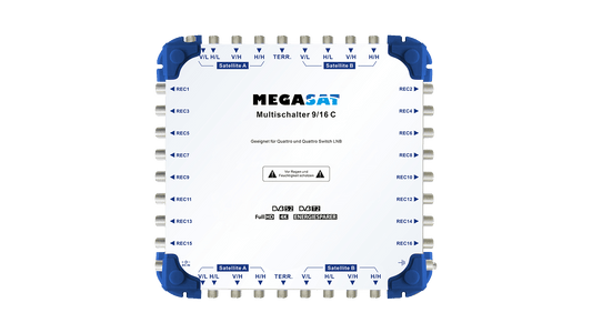 16  q8 sat multiswitch of 9 in 16 out #1119