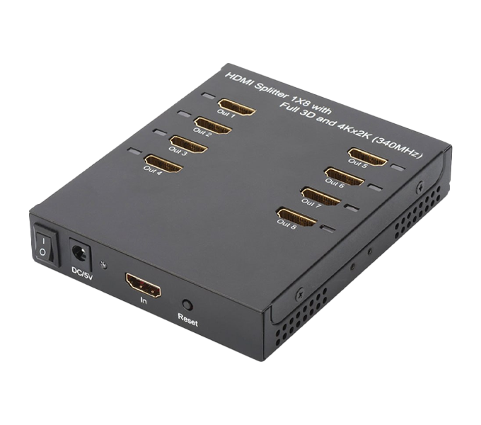 HDMI Splitter IN 1*8 OUT #410