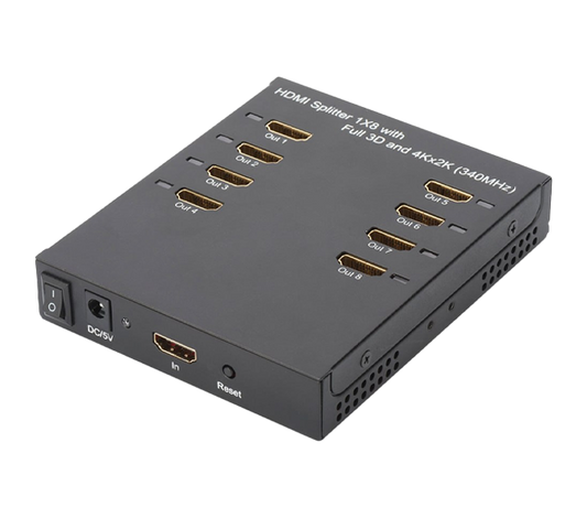 HDMI Splitter IN 1*8 OUT #410